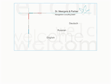 Tablet Screenshot of meergans.com